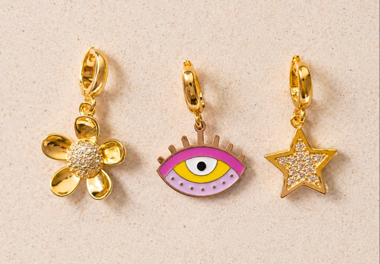 Trio Charm Mini Lumière