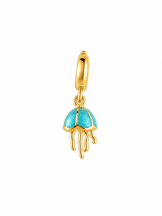Charm Méduse Bleue