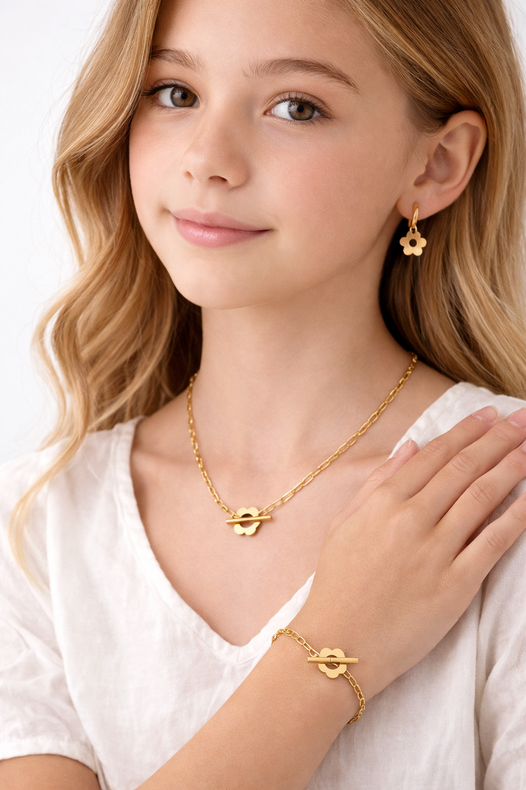 Collier fleur Mini Capricieuse