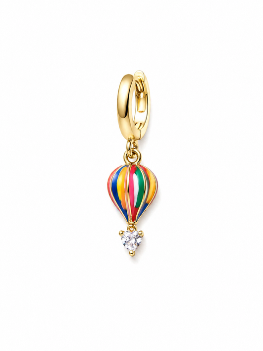 Charm Mongolfière colorée