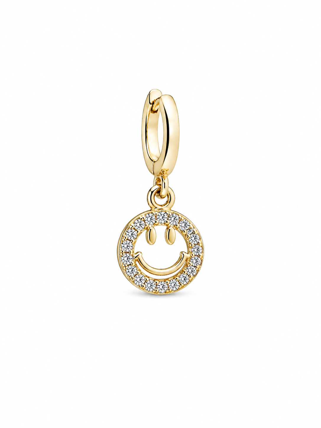 Charm Smiley Strass