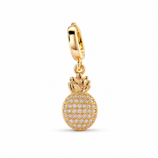 Charm Ananas Doré Tutti-Frutti