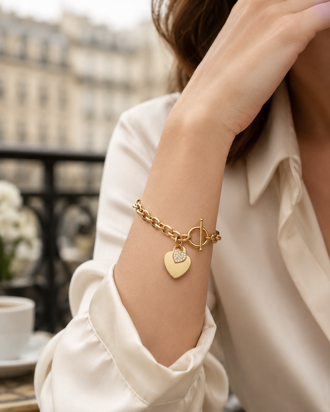 Bracelet Coeur Parisien