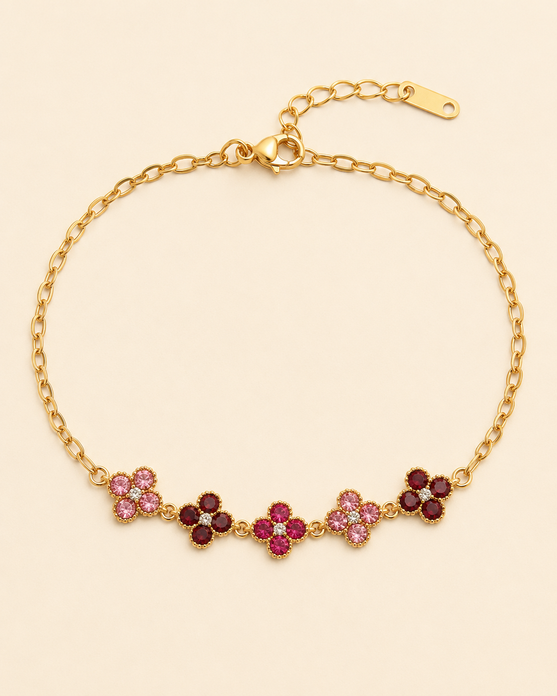 Chaine de Main Impératrice Rose