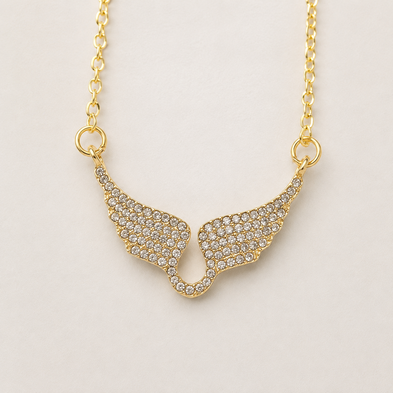 Collier Angel doré