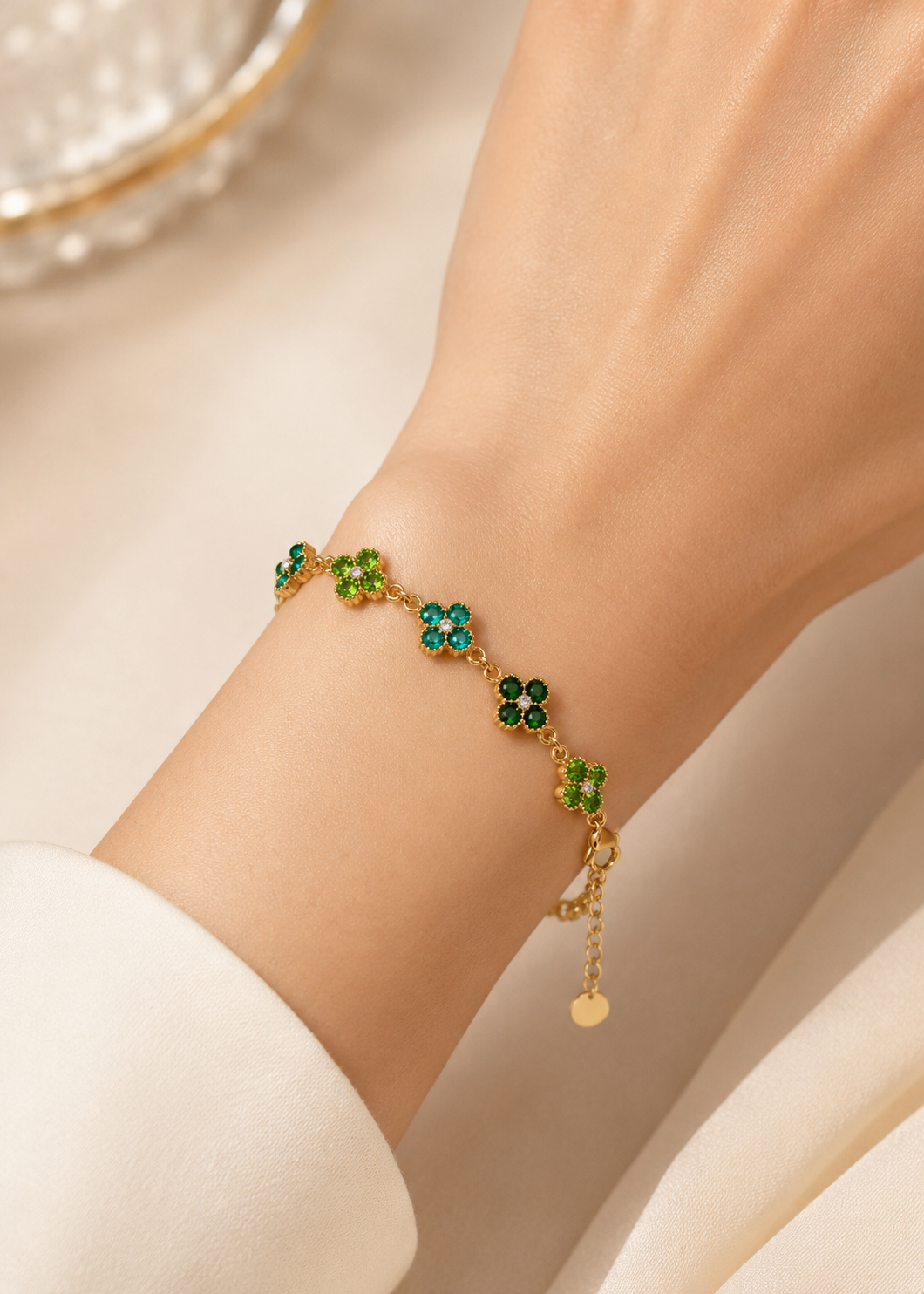 Bracelet Impératrice - Jade