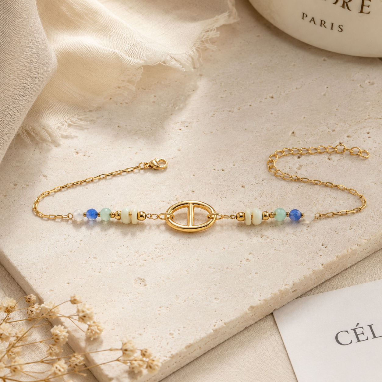 Bracelet Menthe Azur